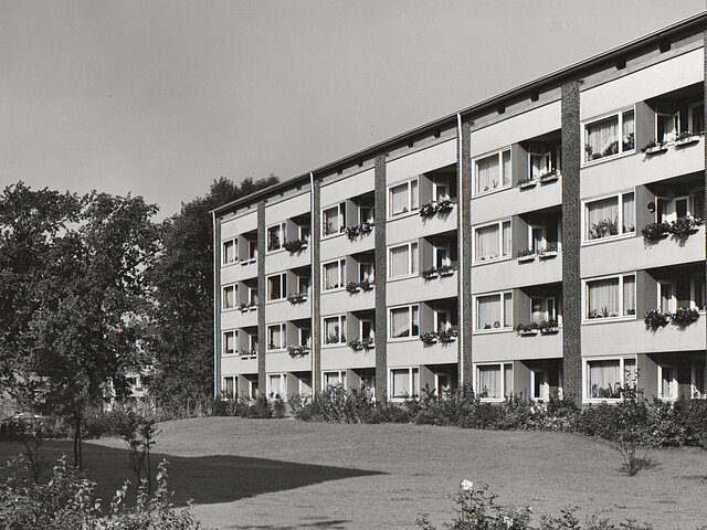Wohnen im urbanen Grün. Unsere Wohnanlagen in Lokstedt