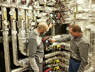 Zukünftig soll uns digitale Technik bei der Kontrolle der Heizungsanlagen unterstützen, Foto: Dennis Reher